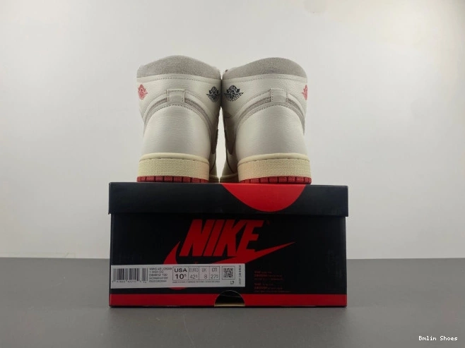 Bmlin Shoes Air 1 Rare Air High Jordan DB4612-100 (W) OG Cinnabar 0808